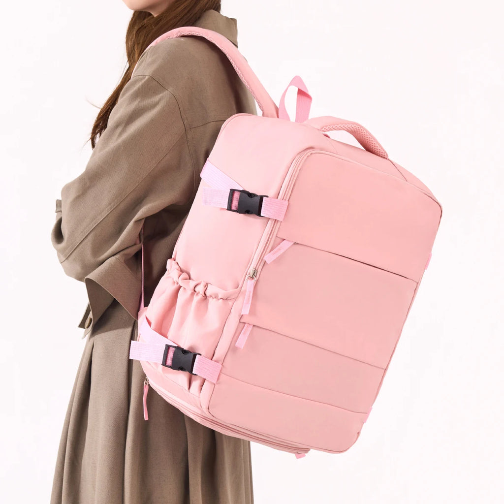 Mochila de Viaje Transfronteriza para Hombre y Mujer, Bolsa de Equipaje con Compartimento para Zapatos de Gran Capacidad, Bolsa de Negocios para Computadora, Bolsa Escolar para Estudiantes, Bolsa para Viajes Diarios