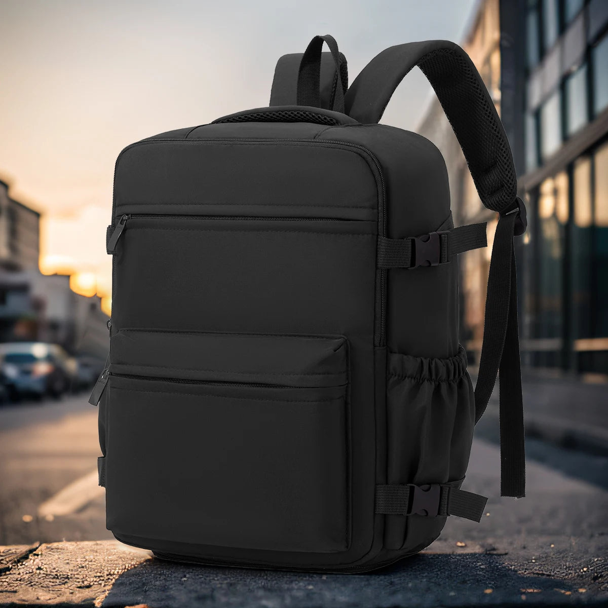 Mochila de Viaje Transfronteriza para Hombre y Mujer, Bolsa de Equipaje con Compartimento para Zapatos de Gran Capacidad, Bolsa de Negocios para Computadora, Bolsa Escolar para Estudiantes, Bolsa para Viajes Diarios