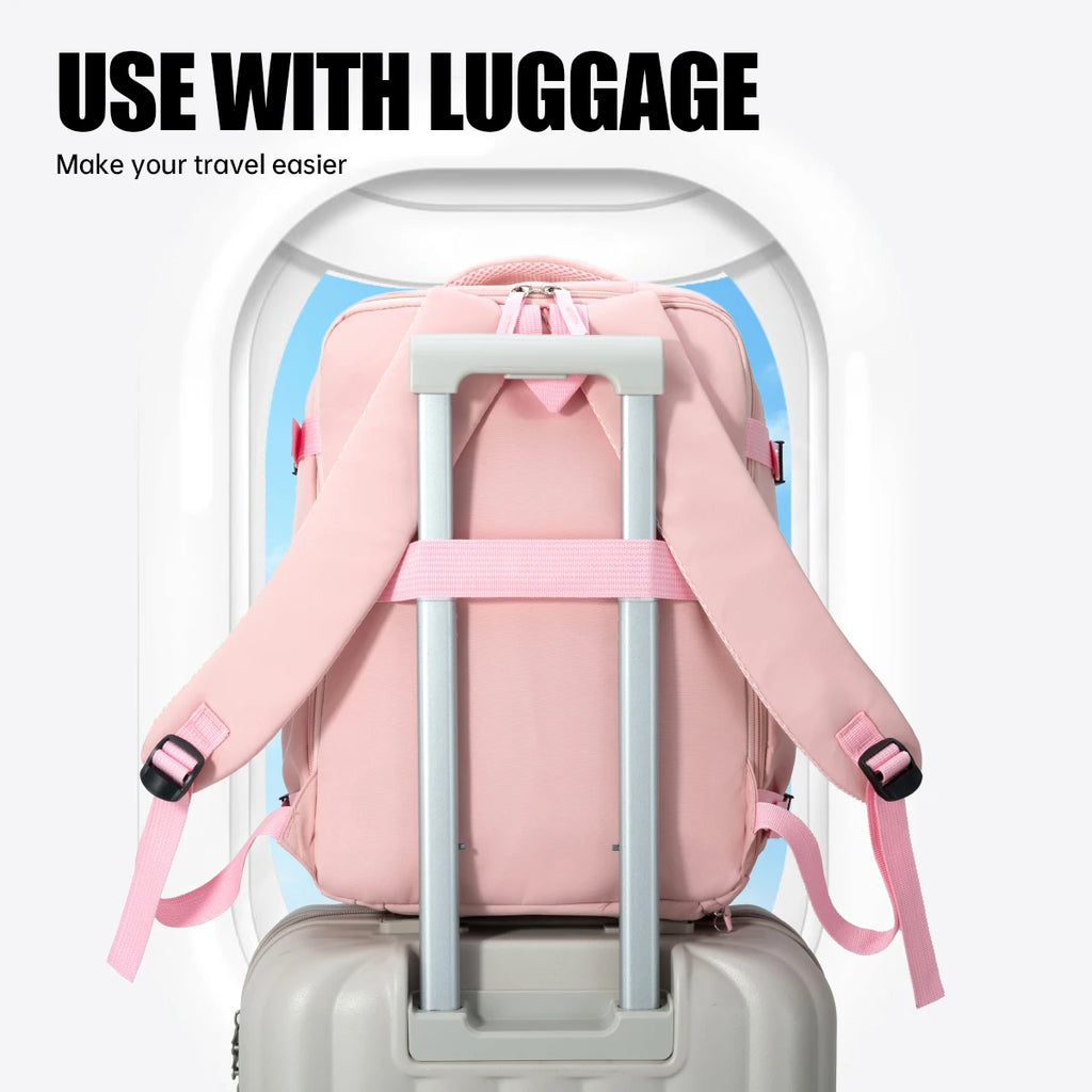 Mochila de Viaje Transfronteriza para Hombre y Mujer, Bolsa de Equipaje con Compartimento para Zapatos de Gran Capacidad, Bolsa de Negocios para Computadora, Bolsa Escolar para Estudiantes, Bolsa para Viajes Diarios